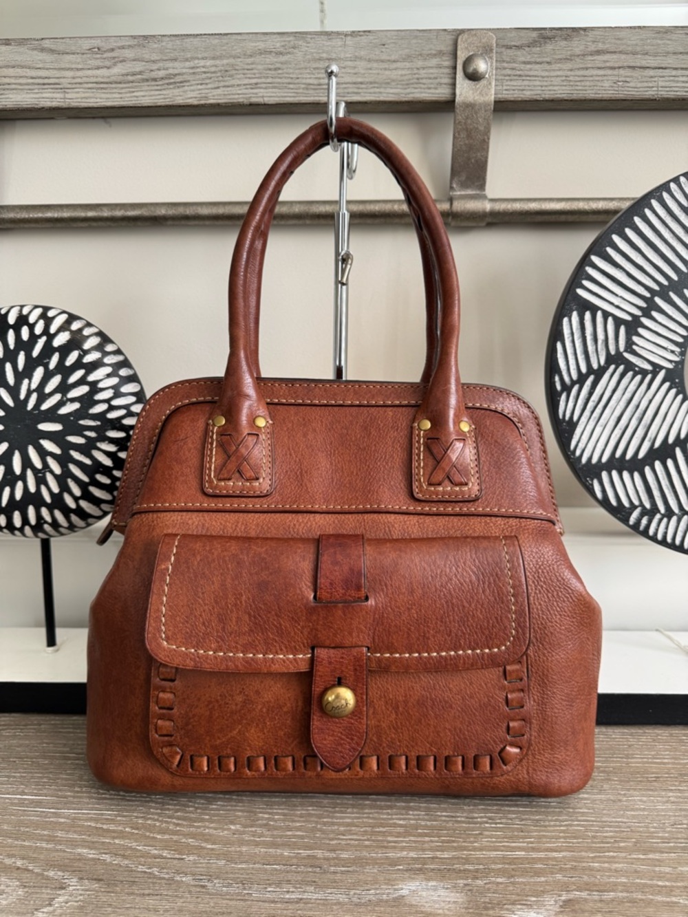 Vintage Coach 65th Anniversary Legacy Thompson Satchel
